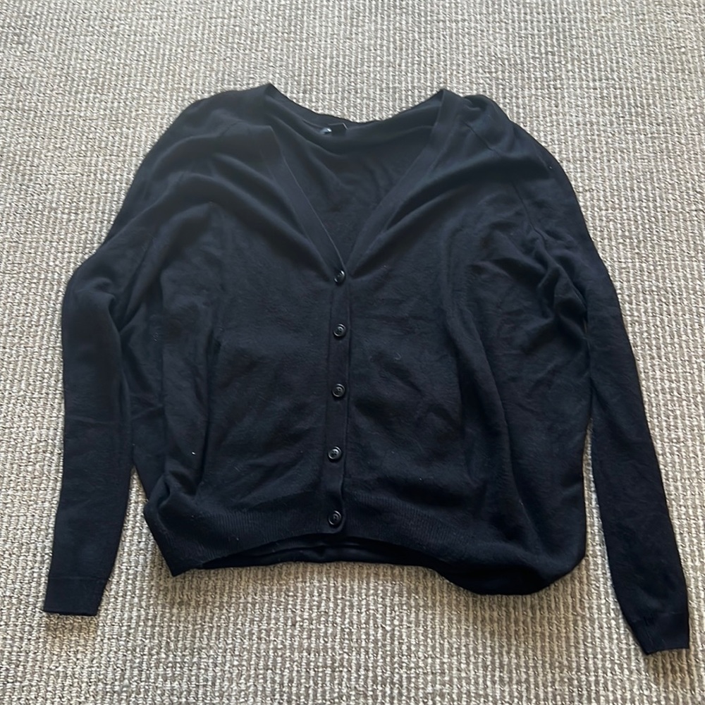 Trouvé black sweater cardigan size XS